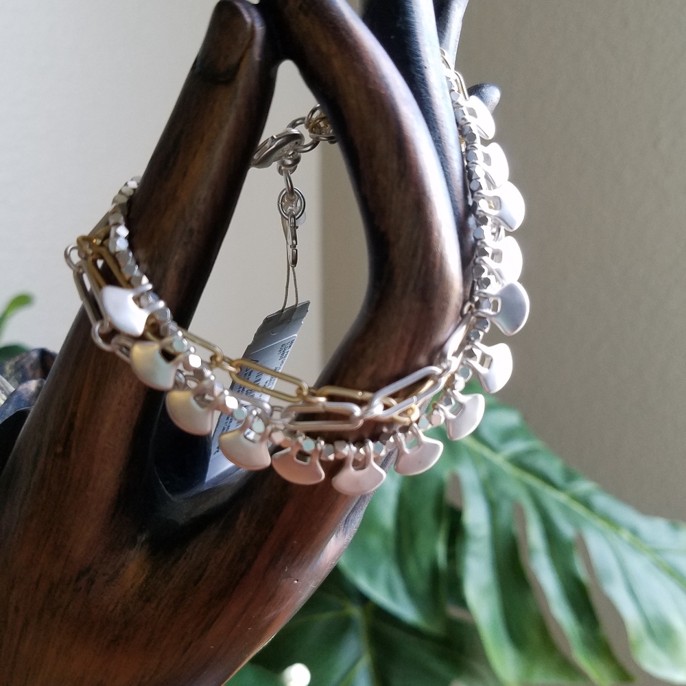 Lucky brand bracelet Semi precious accents